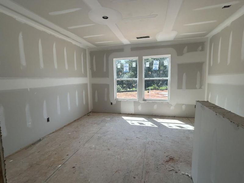 In-progress construction of a new home in Red Bird Manor, Jefferson, GA (Image 47).