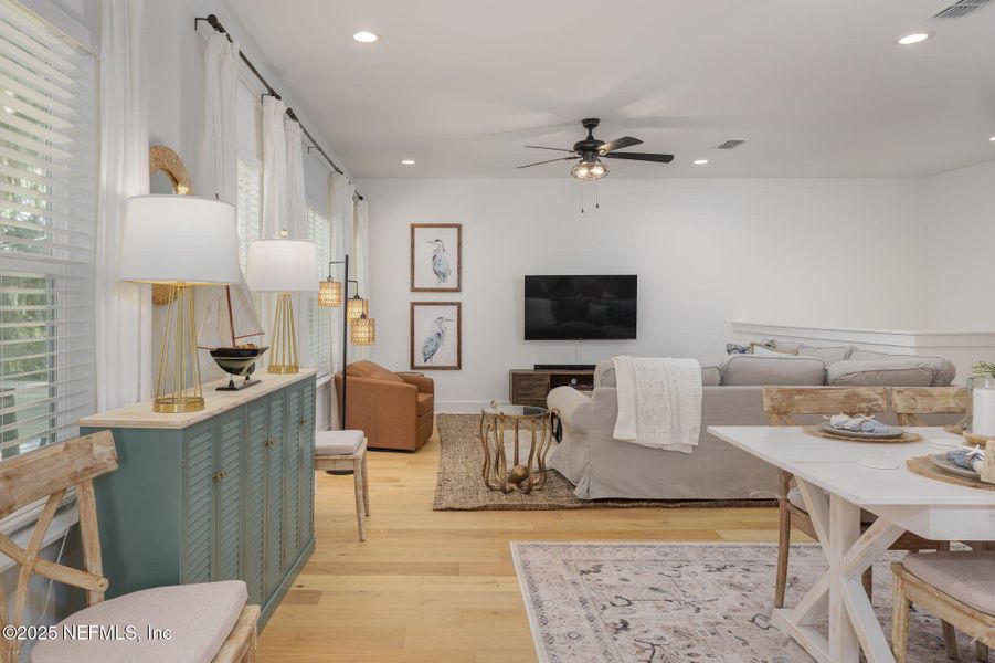 Furnished interior view inside a new home in , St. Augustine (Image 8).