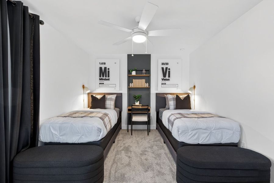 Representative furnished interior of a home built from the Valen by Pulte Homes in Linden Grove, Powder Springs (Image 41).