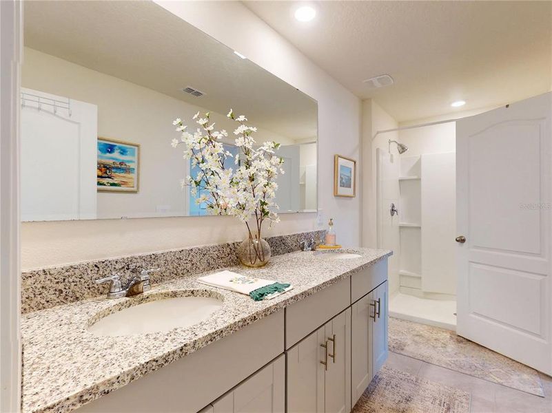 Furnished interior view inside a new home in , New Smyrna Beach (Image 20). Furnished interior view inside a new home in , New Smyrna Beach (Image 20).