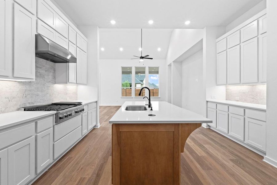 Furnished interior view inside a new home in Broken Oak, Georgetown (Image 13).