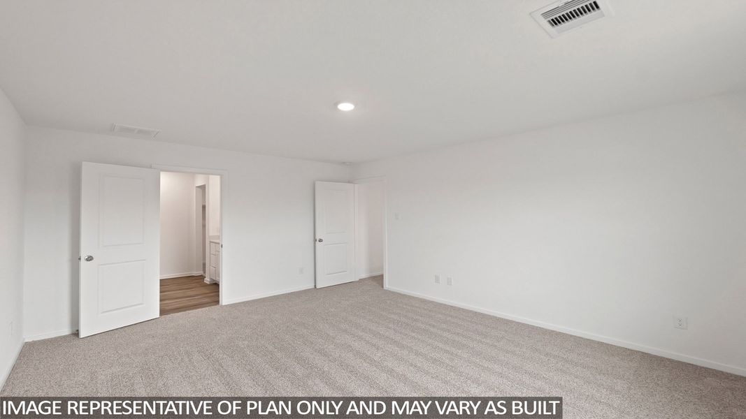 Representative unfurnished interior of a home built from the Davis by D.R. Horton in Mill Creek, Magnolia (Image 21).