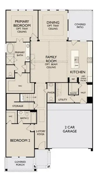 2D floor plan layout of this home in Oakwood Estates, Waller, TX (Image 3). 2D floor plan layout of this home in Oakwood Estates, Waller, TX (Image 3).