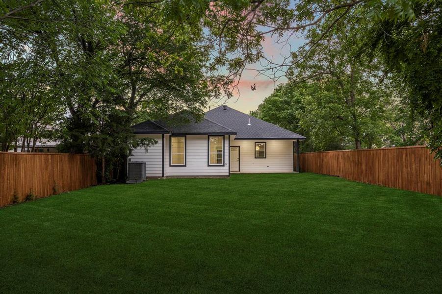 Exterior details and patio area of a home in , Cockrell Hill (Image 2). Exterior details and patio area of a home in , Cockrell Hill (Image 2).