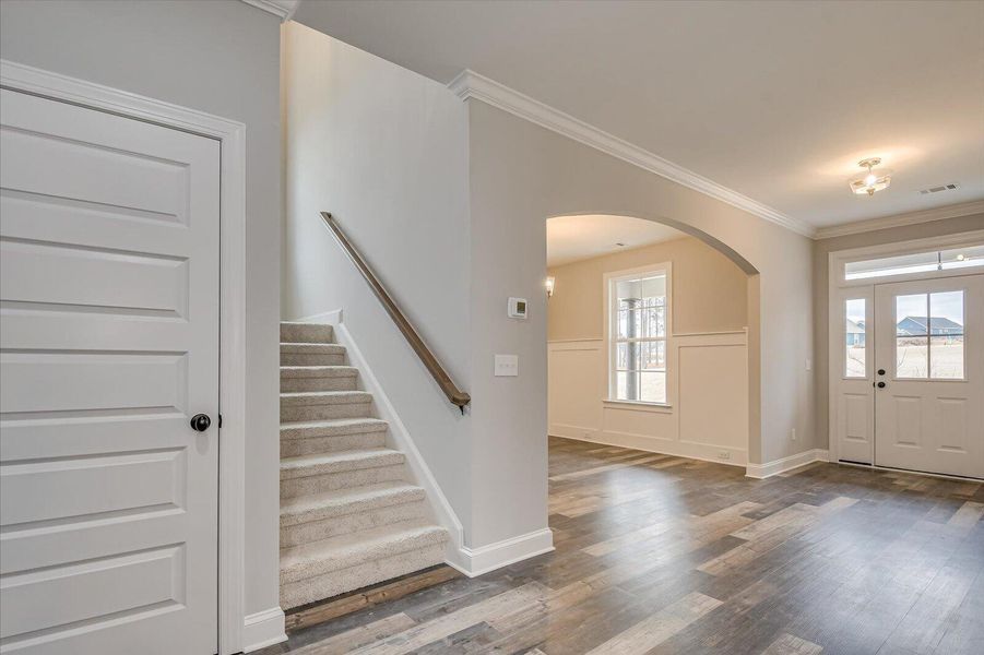 Spacious, unfurnished interior of a new home in Tillery Park, Grovetown (Image 34). Spacious, unfurnished interior of a new home in Tillery Park, Grovetown (Image 34).
