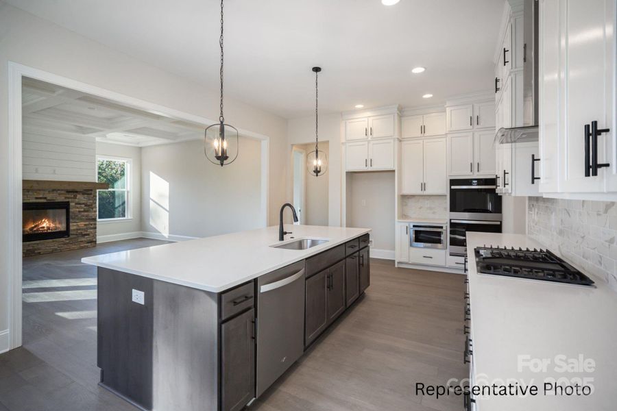 Furnished interior view inside a new home in , Cornelius (Image 5).