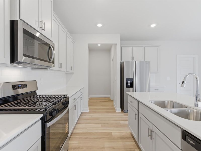 Furnished interior view inside a new home in Shiloh Valley, Piedmont (Image 7).