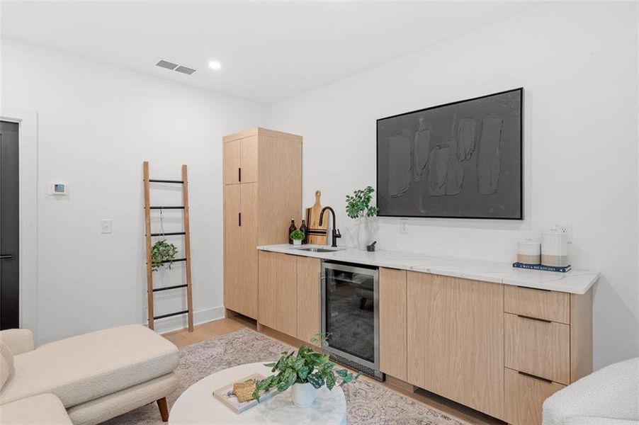 Furnished interior view inside a new home in , Atlanta (Image 32).