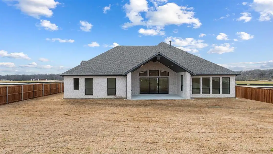 Exterior details and patio area of a home in Lakewood Village, Lakewood Village (Image 3). Exterior details and patio area of a home in Lakewood Village, Lakewood Village (Image 3).