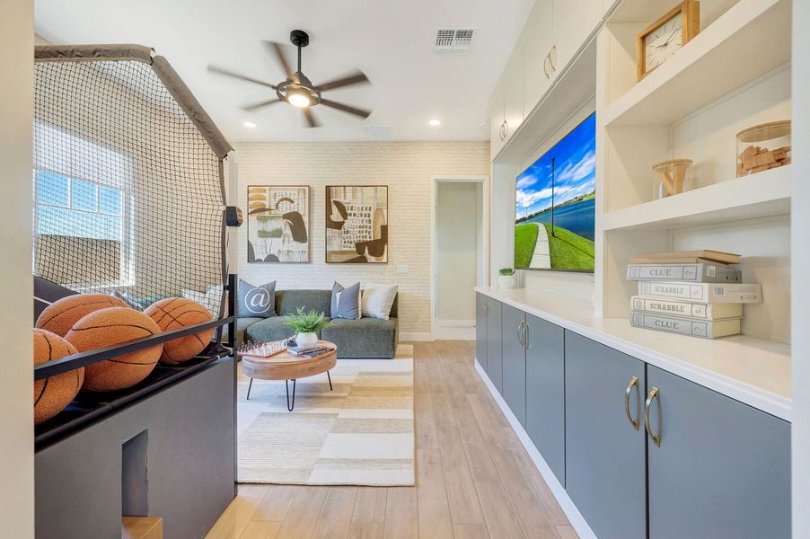 Representative furnished interior of a home built from the Garnet by Mattamy Homes in Las Ventanas, Goodyear (Image 36).