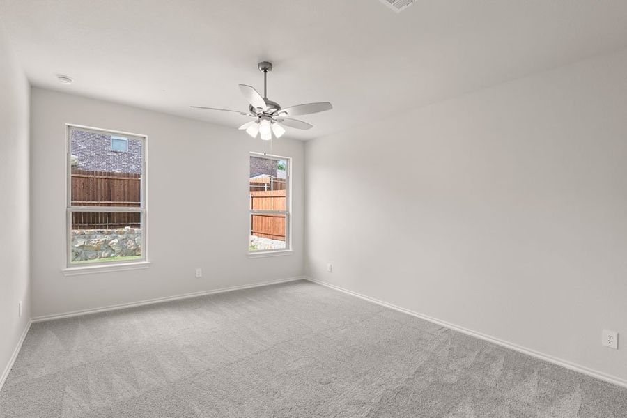 Representative exterior photo of a completed home built from the Willow by Impression Homes in ValleyBrooke, Mesquite, TX (Image 19).