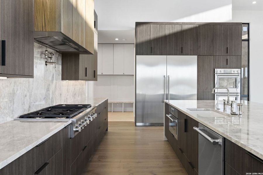 Furnished interior view inside a new home in , Boerne (Image 10).