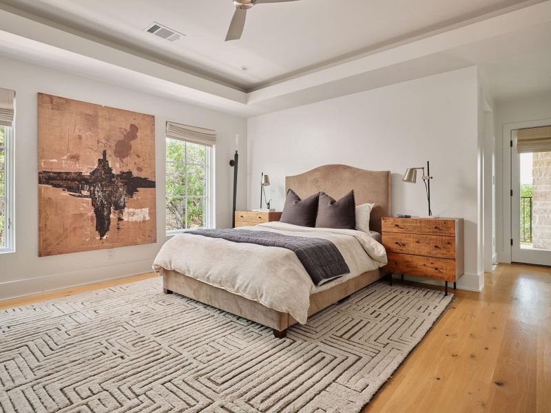 Furnished interior view inside a new home in , Austin (Image 29).