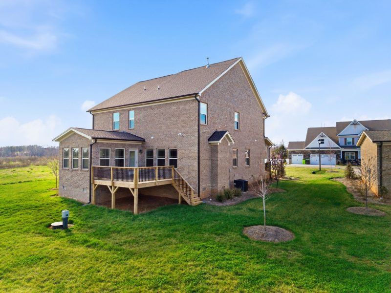 Exterior details and patio area of a home in Blacksmith, Stokesdale (Image 40).