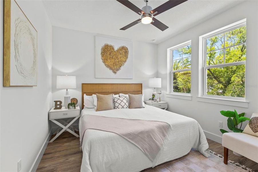 Furnished interior view inside a new home in , Sarasota (Image 16).