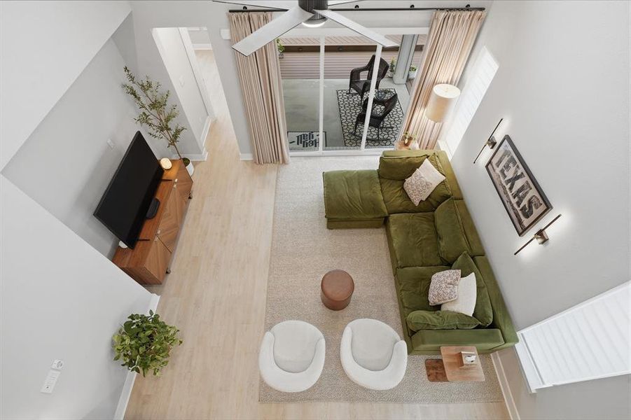 Furnished interior view inside a new home in , Argyle (Image 6).
