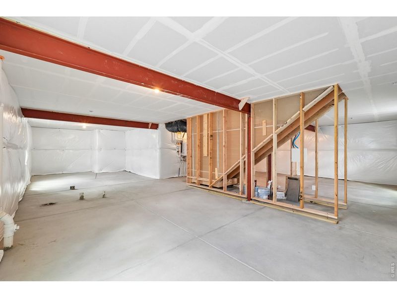 In-progress construction of a new home in Hudson Hills, Hudson, CO (Image 39).