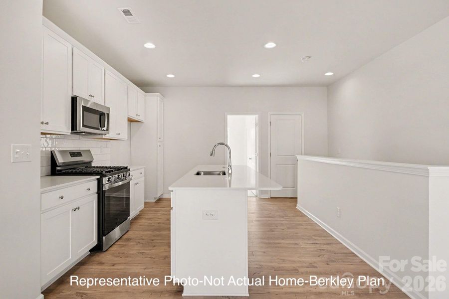 Kitchen to bedroom 2-Berkley Floorplan