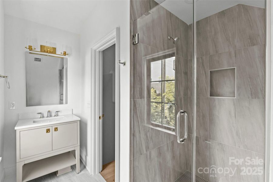 Furnished interior view inside a new home in Stratford Chase, Charlotte (Image 11).