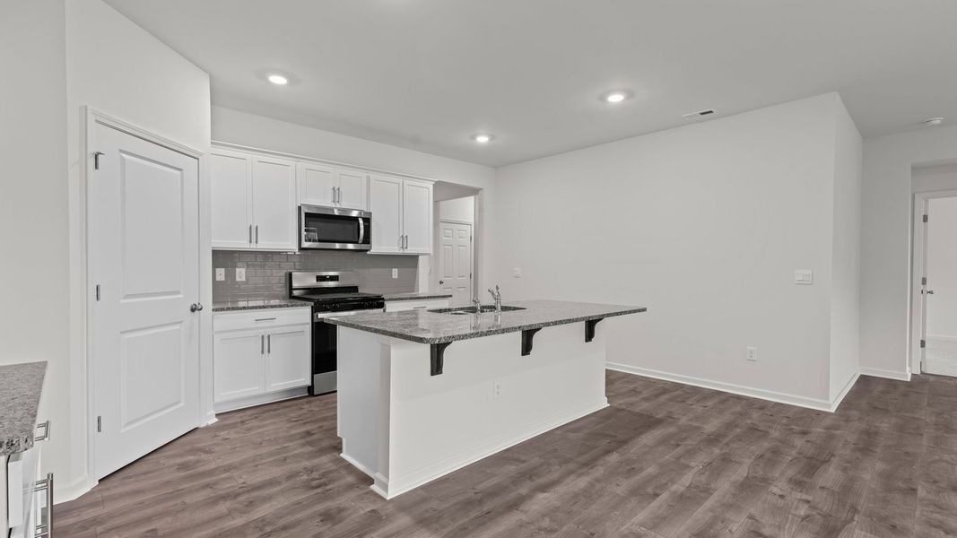 Furnished interior view inside a new home in West New Bern, New Bern (Image 8).