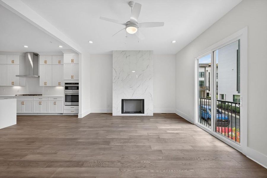 Spacious, unfurnished interior of a new home in Overlook at Moda, Decatur (Image 50). Spacious, unfurnished interior of a new home in Overlook at Moda, Decatur (Image 50).