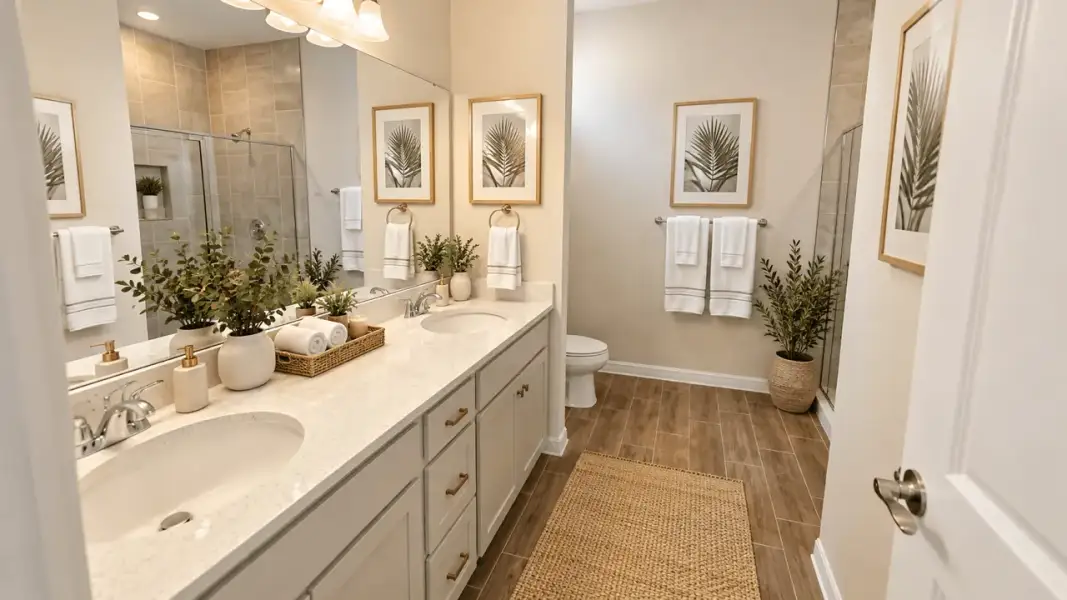 Furnished interior view inside a new home in Pinecone Reserve, Brooksville (Image 3).