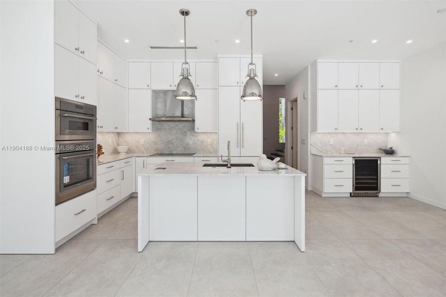 Furnished interior view inside a new home in , Pompano Beach (Image 17).