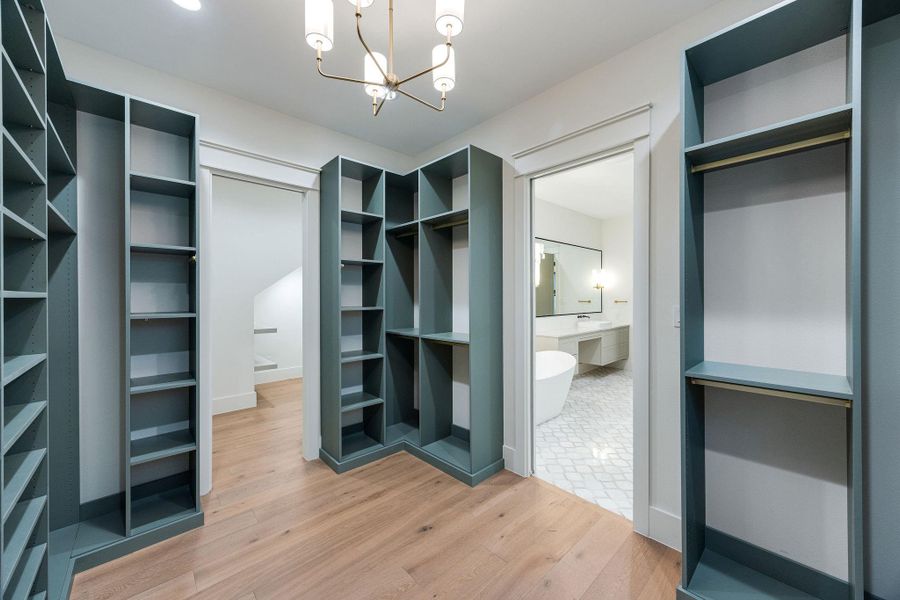 Furnished interior view inside a new home in , Houston (Image 15).