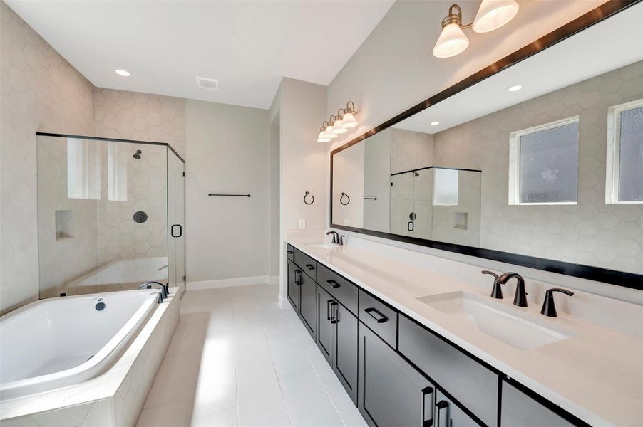 Furnished interior view inside a new home in ARTAVIA - Parkview Collection, Conroe (Image 11).