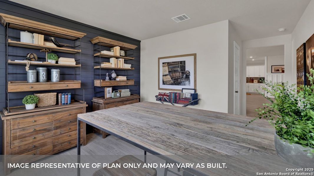 Furnished interior view inside a new home in Hartland Ranch, Lockhart (Image 3).