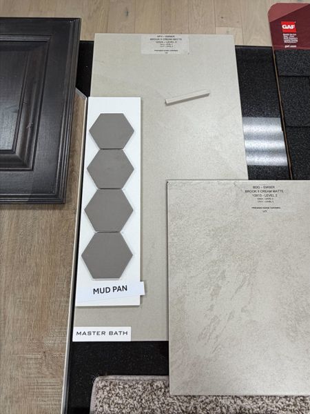 Sample of building materials used in homes in Arbor Oaks, Boyd (Image 6).