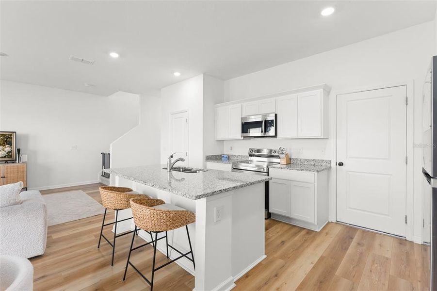 Furnished interior view inside a new home in , Groveland (Image 29).