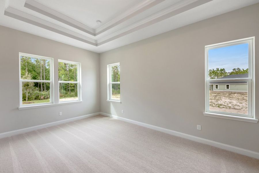 Representative unfurnished interior of a home built from the Walton by Riverside Homes in Mariposa at EverRange, Jacksonville (Image 40).