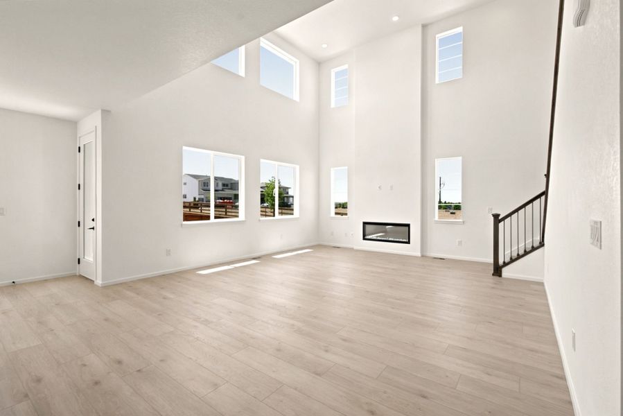 Spacious, unfurnished interior of a new home in Cordovan, Firestone (Image 25).