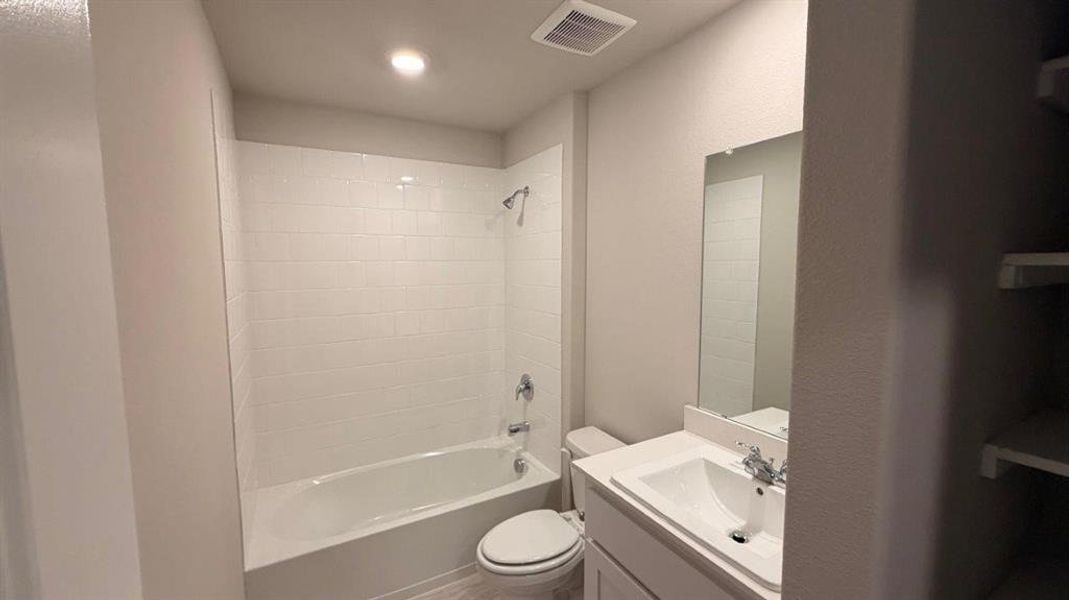 Furnished interior view inside a new home in Rosewood at Beltmill, Fort Worth (Image 7).