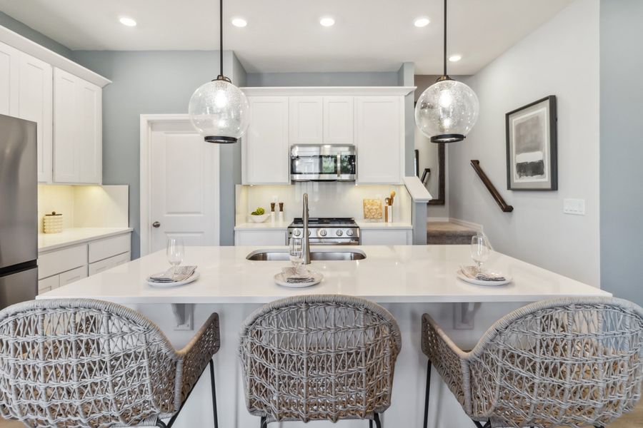 Walk-in Pantry and Large Island