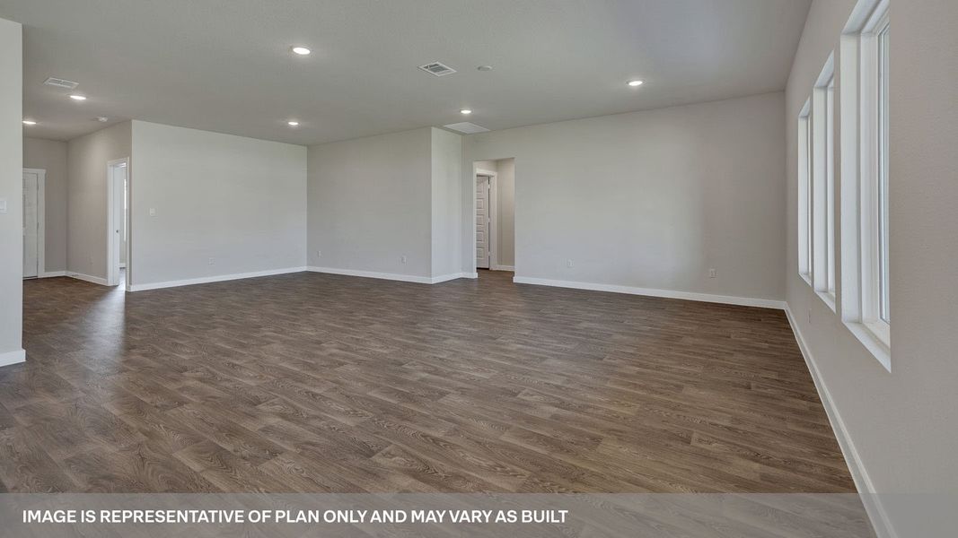 Spacious, unfurnished interior of a new home in Hartland Ranch, Lockhart (Image 20).