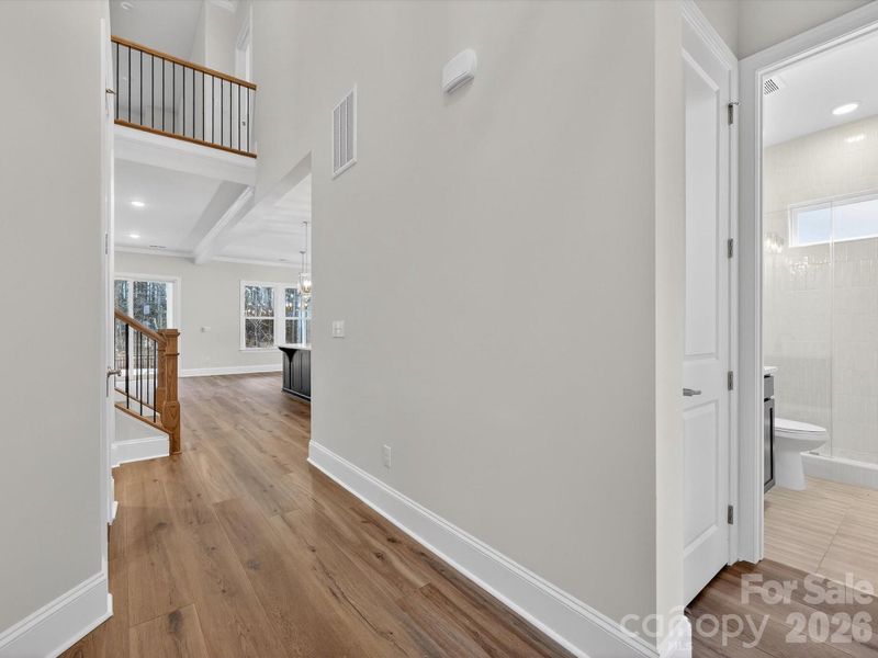 Spacious, unfurnished interior of a new home in North Creek Village, Huntersville (Image 30).
