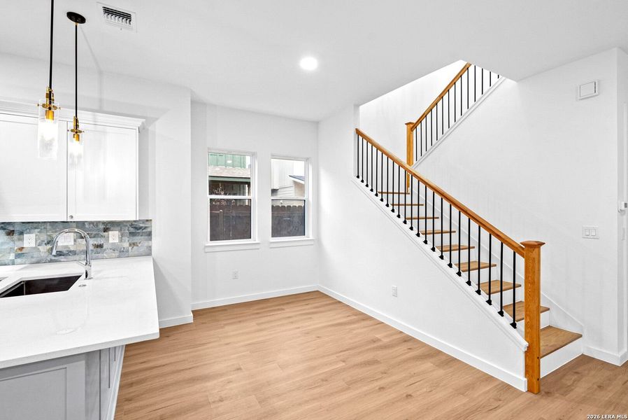 Furnished interior view inside a new home in , San Antonio (Image 18).