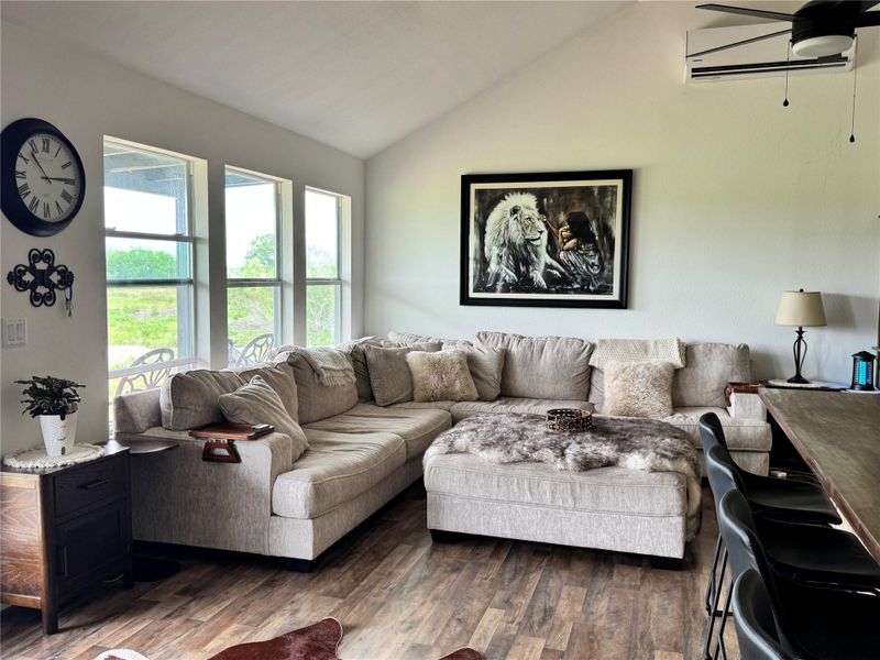 Furnished interior view inside a new home in , San Marcos (Image 5). Furnished interior view inside a new home in , San Marcos (Image 5).