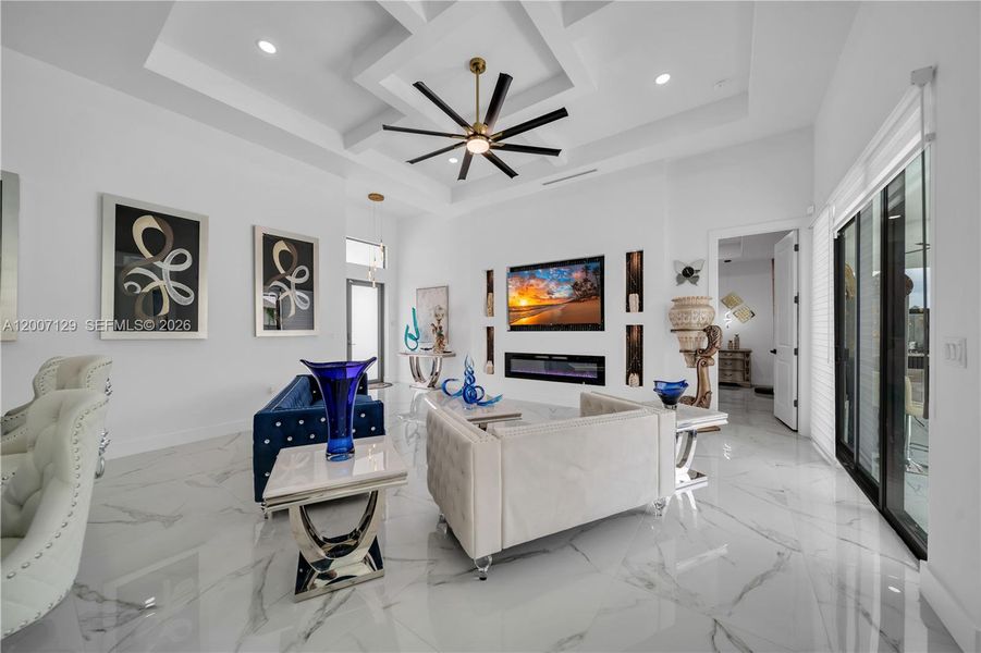 Furnished interior view inside a new home in , Cape Coral (Image 11).