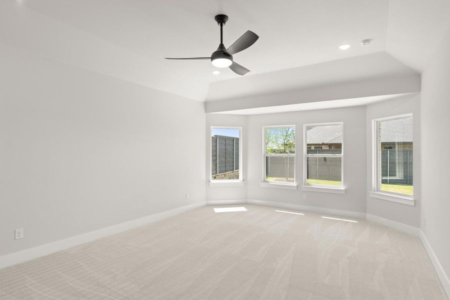 Spacious, unfurnished interior of a new home in Union Park, Little Elm (Image 22). Spacious, unfurnished interior of a new home in Union Park, Little Elm (Image 22).