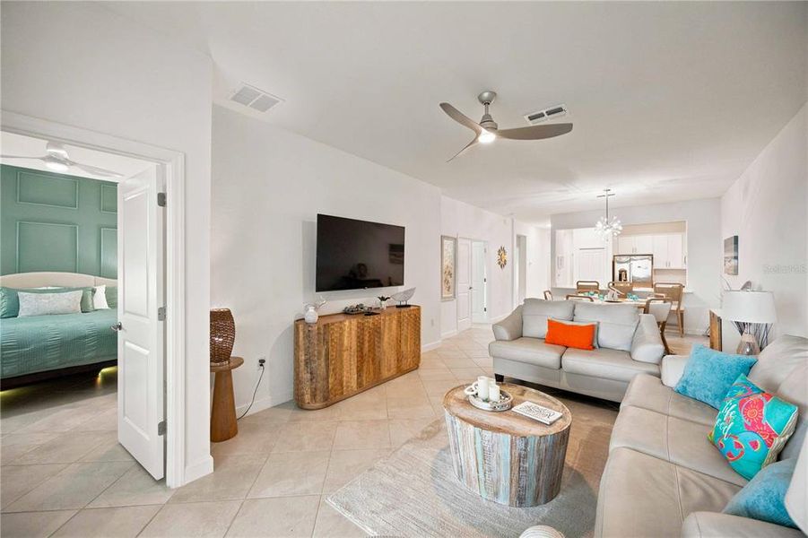 Furnished interior view inside a new home in , Englewood (Image 11). Furnished interior view inside a new home in , Englewood (Image 11).