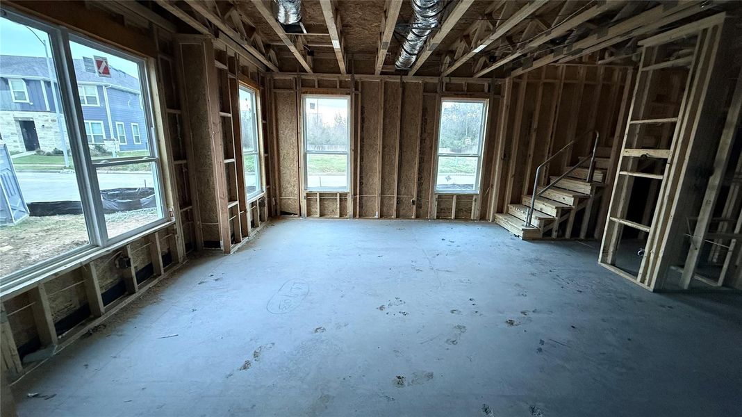 In-progress construction of a new home in , Tomball, TX (Image 8).