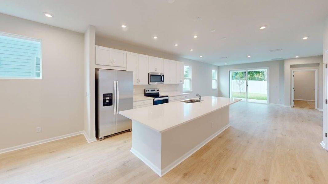 Furnished interior view inside a new home in Sandridge Hills, Green Cove Springs (Image 2). Furnished interior view inside a new home in Sandridge Hills, Green Cove Springs (Image 2).