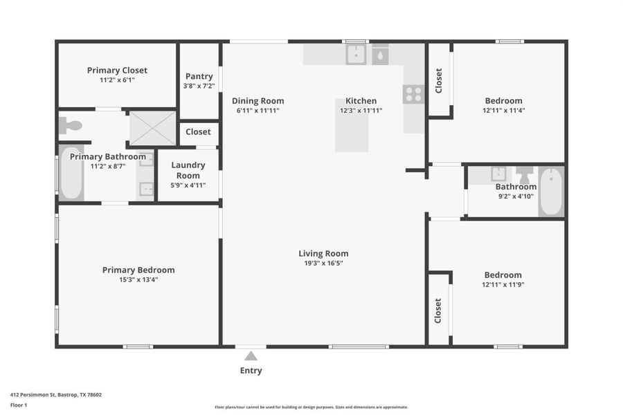View of home floor plan