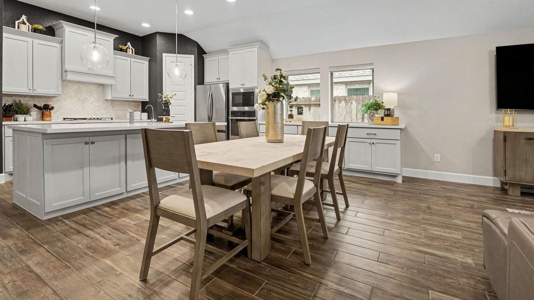 Furnished interior view inside a new home in Riceland, Mont Belvieu (Image 12).