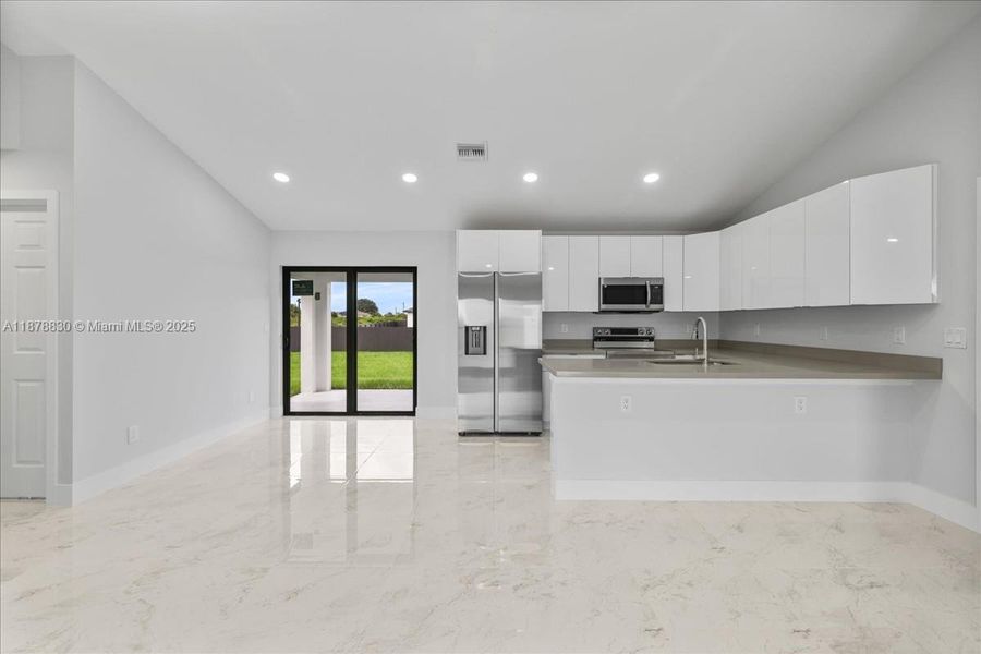 Furnished interior view inside a new home in , Lehigh Acres (Image 13).