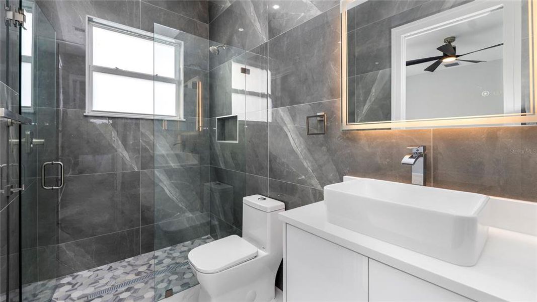 Furnished interior view inside a new home in , Naples (Image 13).