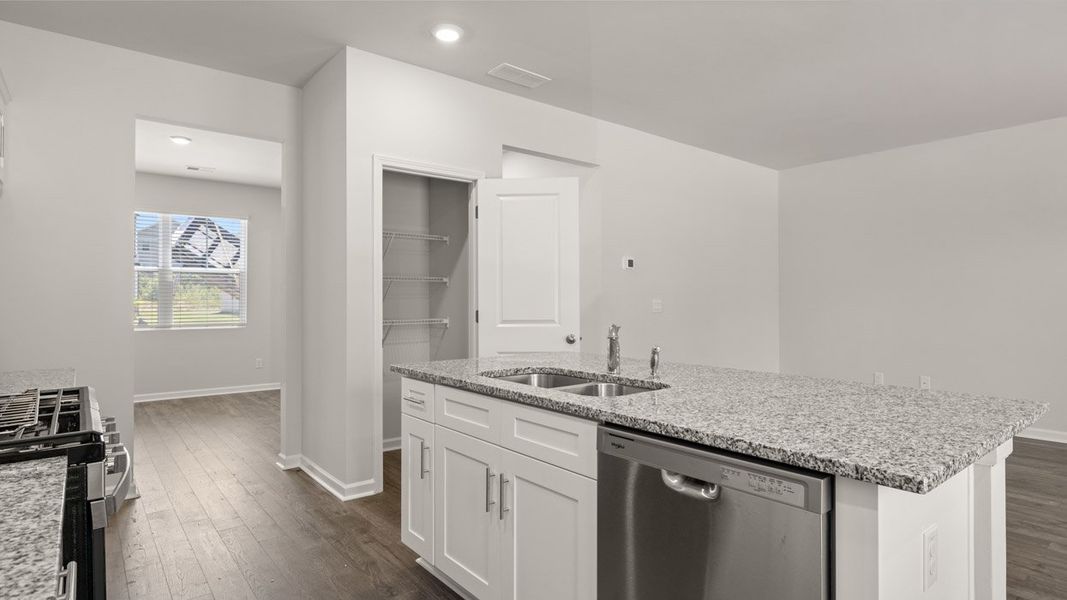 Furnished interior view inside a new home in The Islands, Beech Island (Image 7).